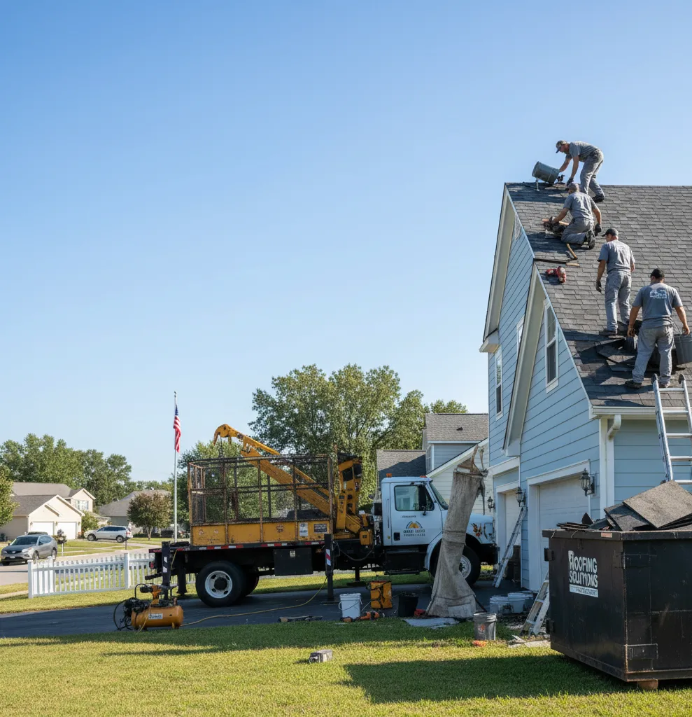 Roof Repair in Gibsonville